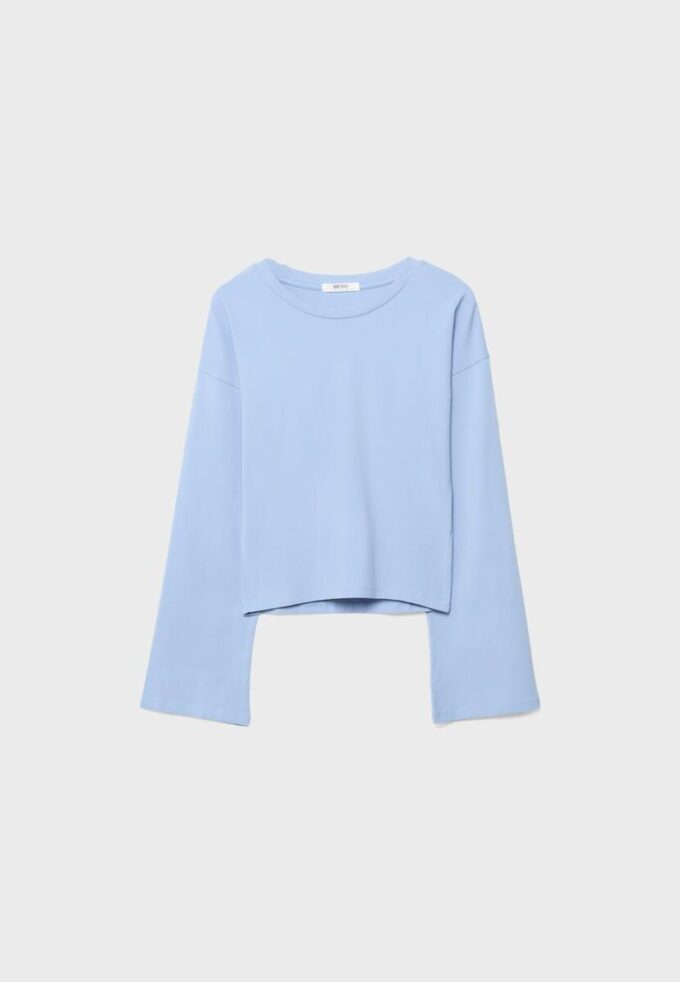 T-shirt med kimonorärmar