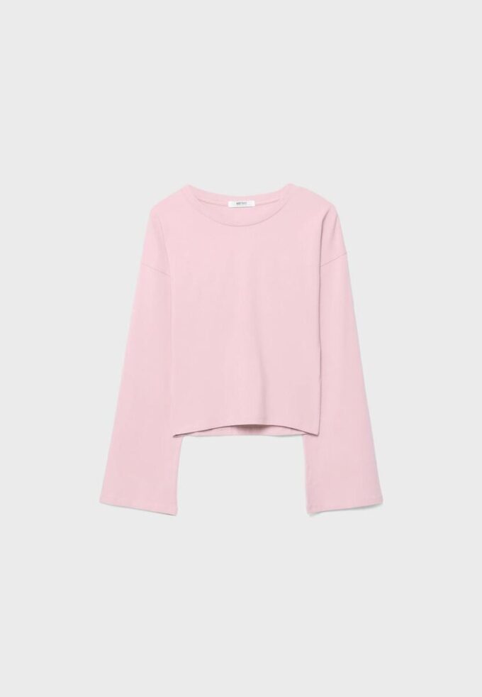T-shirt med kimonorärmar