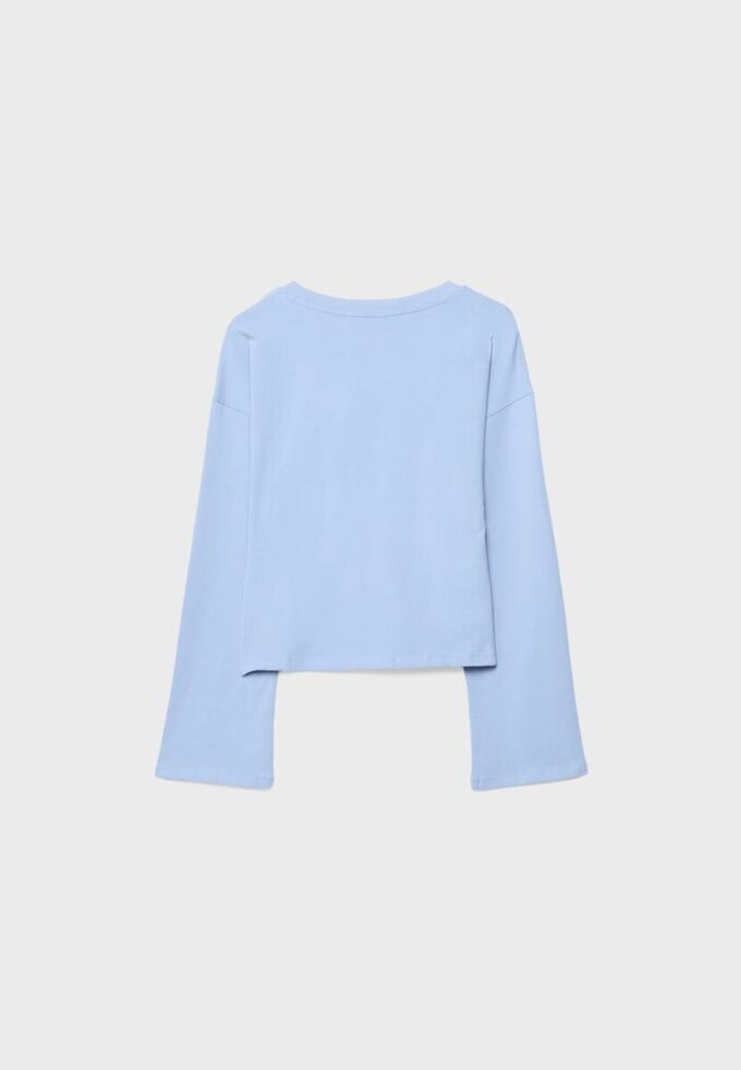 T-shirt med kimonorärmar