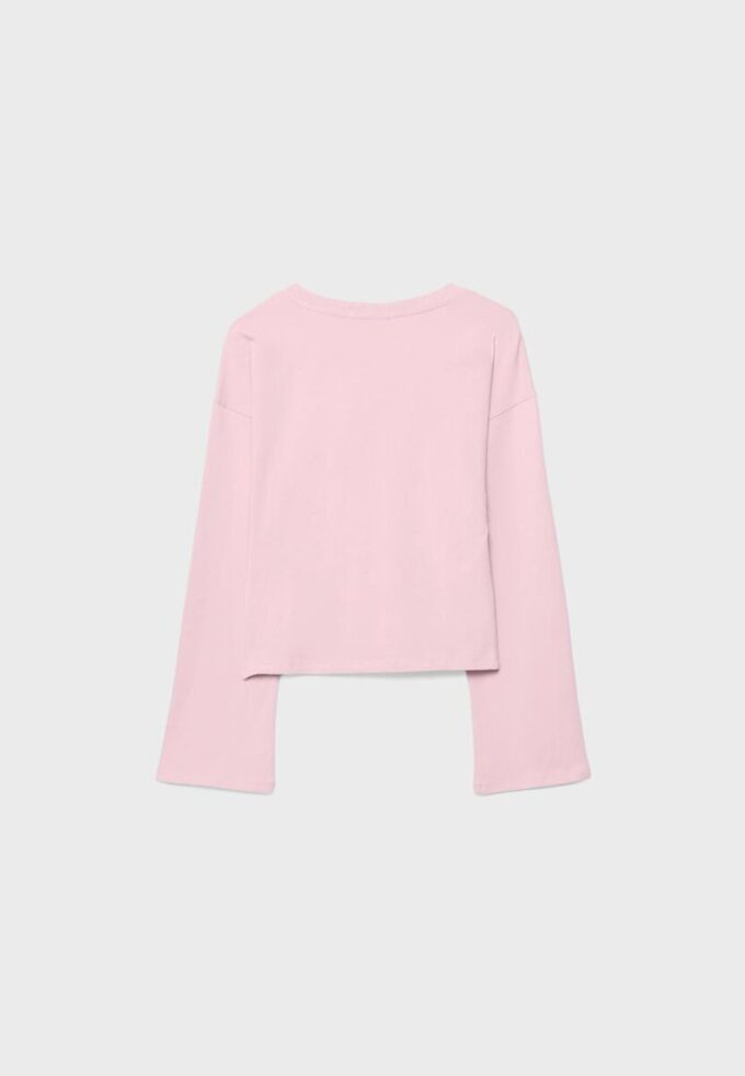 T-shirt med kimonorärmar
