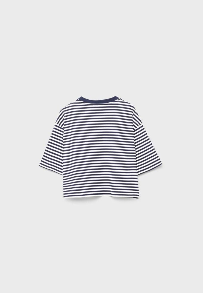 T-shirt med kort ärm och mönstrat tryck T-shirt med kort ärm och mönstrat tryck