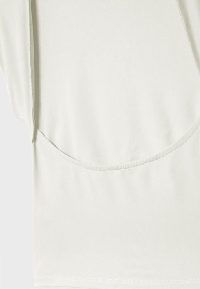 T-shirt med öppen rygg