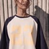 T-shirt med raglanärmar