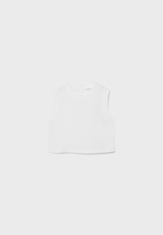 Toppar med linneeffekt och racerback Toppar med linneeffekt och racerback