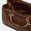 Tote-väska med metallhandtag