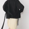 Trenchcoat med hög hals