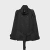 Trenchcoat med hög hals