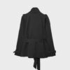 Trenchcoat med hög hals