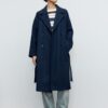 Trenchcoat med Soft Touch-yta