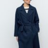 Trenchcoat med Soft Touch-yta