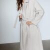 Trenchcoat med Soft Touch-yta Trenchcoat med Soft Touch-yta