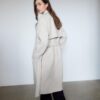 Trenchcoat med Soft Touch-yta Trenchcoat med Soft Touch-yta