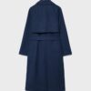 Trenchcoat med Soft Touch-yta