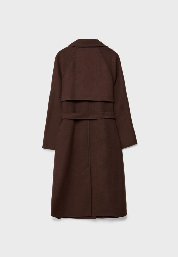 Trenchcoat med Soft Touch-yta Trenchcoat med Soft Touch-yta