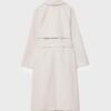 Trenchcoat med Soft Touch-yta Trenchcoat med Soft Touch-yta