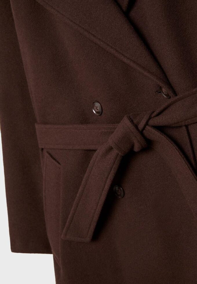 Trenchcoat med Soft Touch-yta Trenchcoat med Soft Touch-yta
