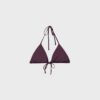 Triangel-bikinitopp i satin Triangel-bikinitopp i satin