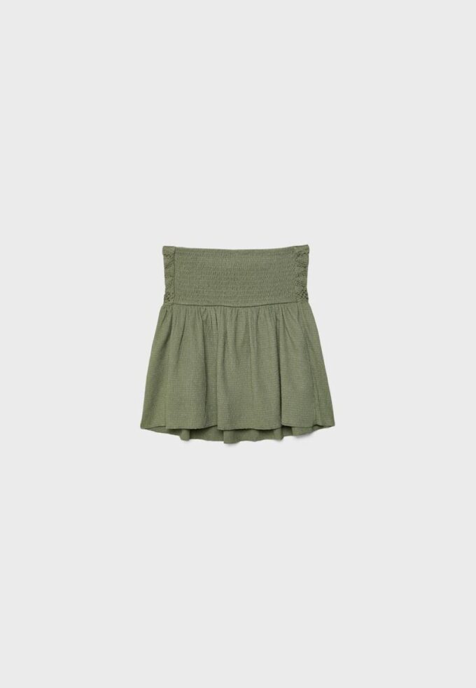 Virkad bandeau-toppar