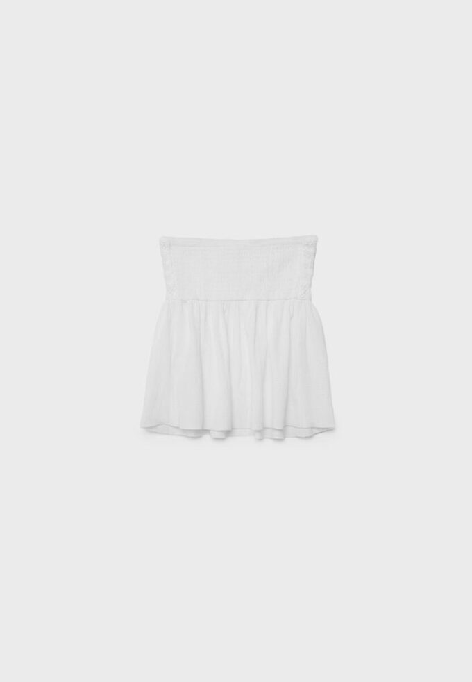 Virkad bandeau-toppar Virkad bandeau-toppar