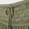 Virkad bandeau-toppar