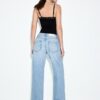 Wide Leg loose jeans with studs Wide Leg loose jeans with studs