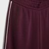 Wide Leg plysch byxor med kantdetaljer